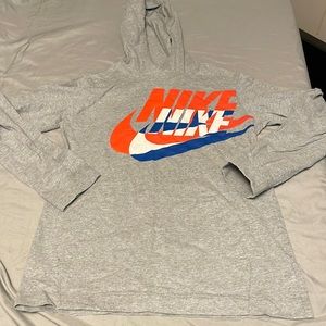 Boys Nike hooded shirt
